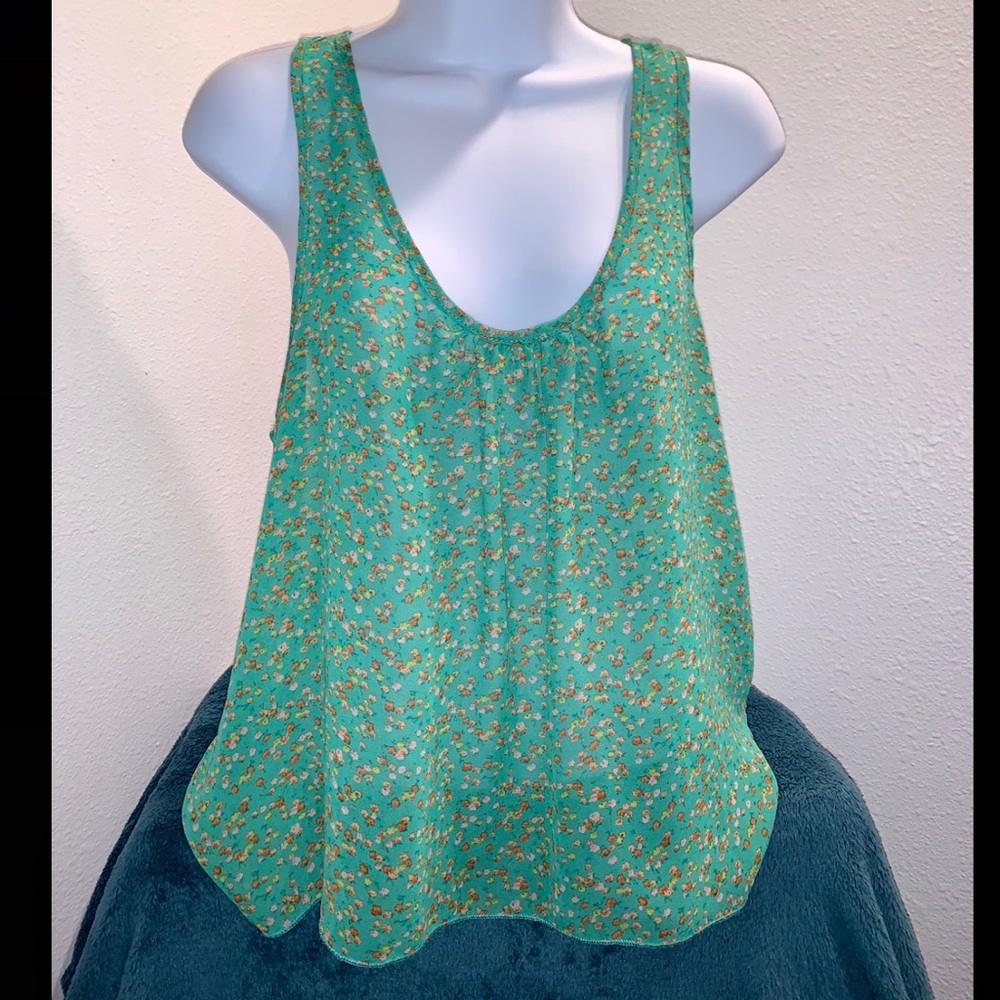EUC Floral Tank Top